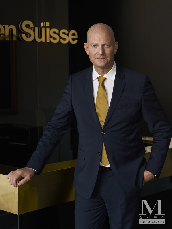 Daniel Weitmann, Chief Executive Officer of Golden Suisse, at the firm’s Zurich headquarters. Photo: Magnus Maarding