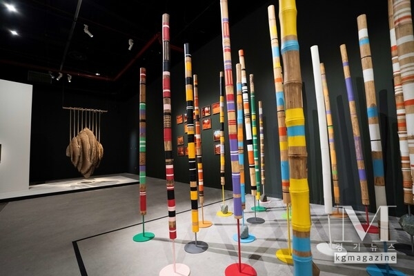 Andrea Branzi, Bamboo Interior Wood, 2023. Arduna, 2026. Centre Pompidou, MNAM-CCI_Audrey Laurans_Dist. GrandPalaisRmn. Artwork_ © Adagp, Paris